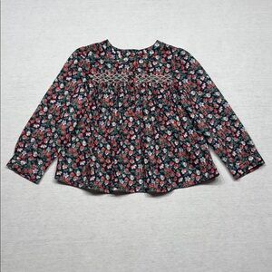 Bonpoint Floral Long Sleeve Blouse